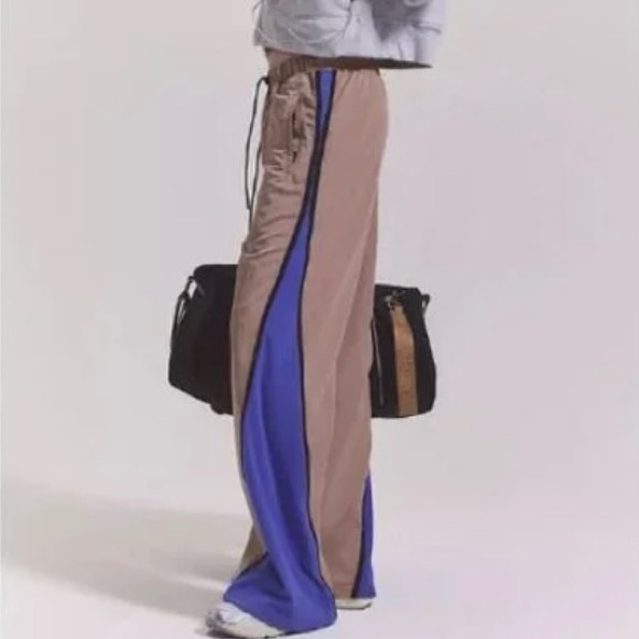 Free People Retro Rider Pants Sandy / Pulse Combo - Picture 3 of 7